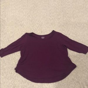 Lane Bryant 3/4 sleeve Tee